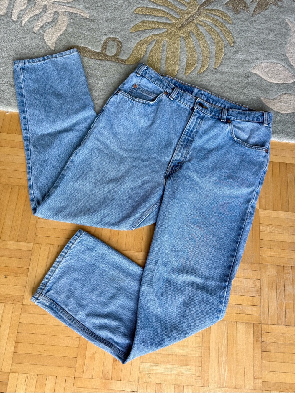 Vintage Levi’s 619 Orange Tab Relaxed Straight Jeans 38x30 Made in Canada